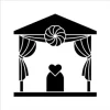 hall-icon-isolated-wedding-outline-260nw-2222411073